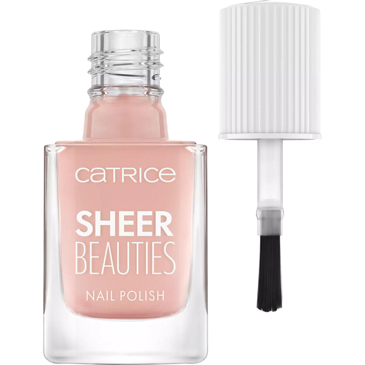 Neglelak Catrice Sheer Beauties Nº 070 Nudie Beautie Nº 070-Nudie Beautie 10,5 ml produktemballage 10,5 ml