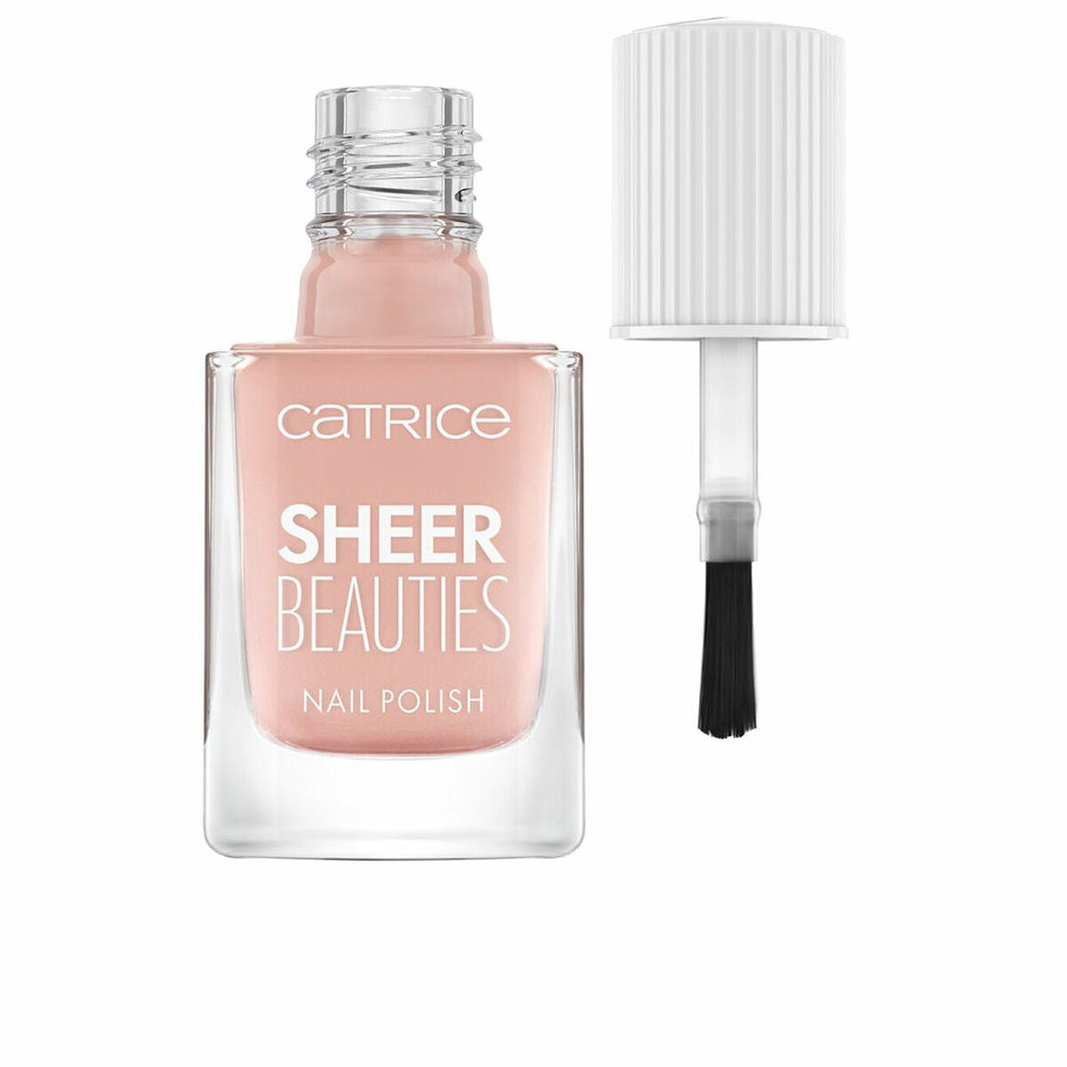 Neglelak Catrice Sheer Beauties Nº 070 Nudie Beautie Nº 070-Nudie Beautie 10,5 ml produktemballage 10,5 ml