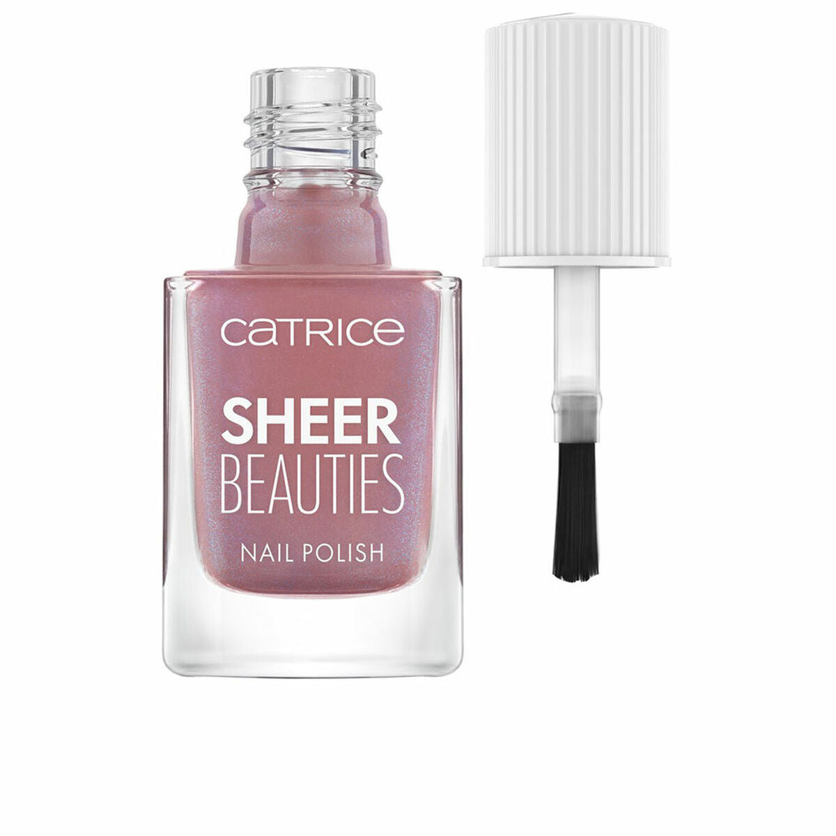 Neglelak Catrice Sheer Beauties Nº 080 Fortsættes Nº 080 - Fortsættes 10,5 ml produktemballage 10,5 ml