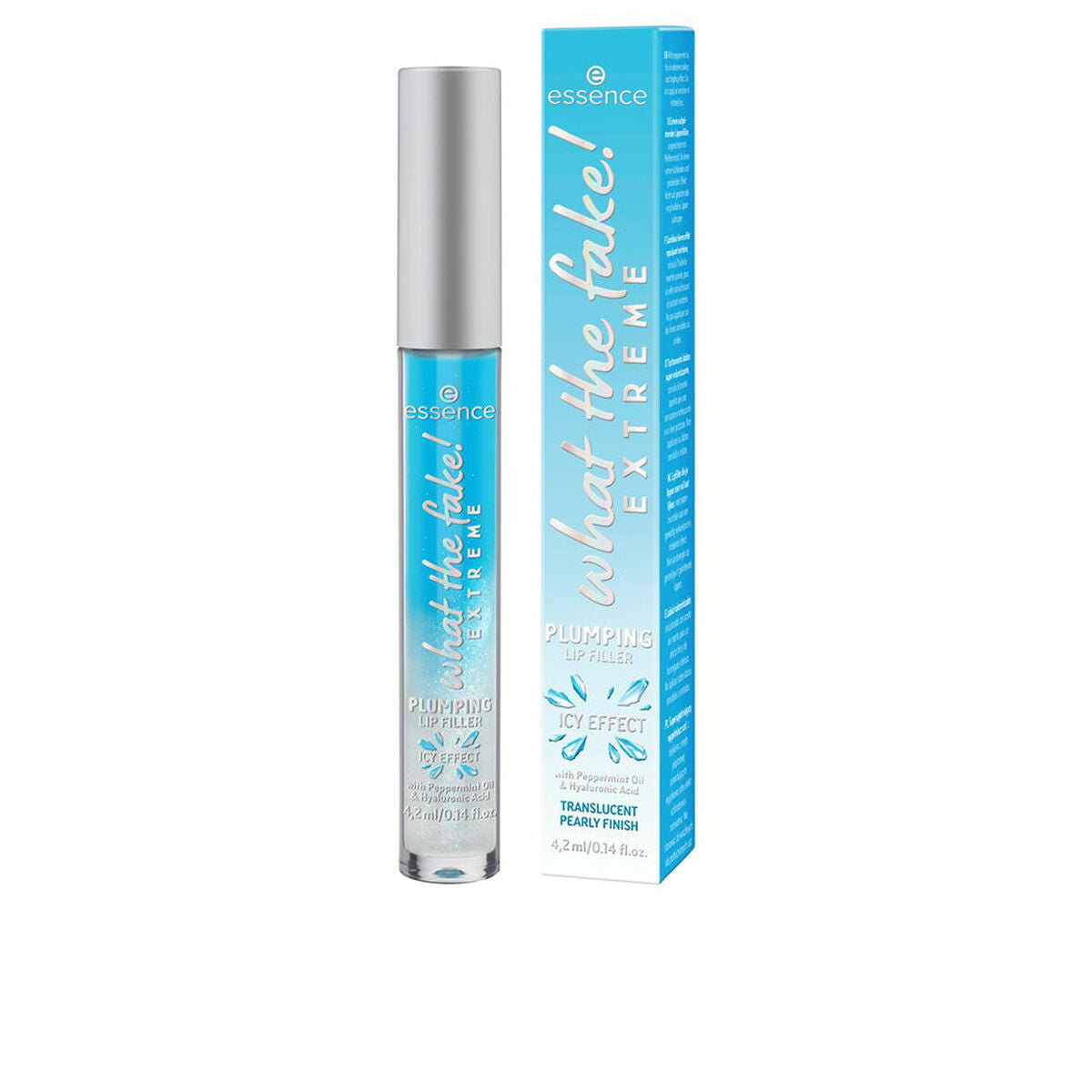 Lipgloss Essence What The Fake! Extreme 4,2 ml Volume 4,2 ml produktemballage