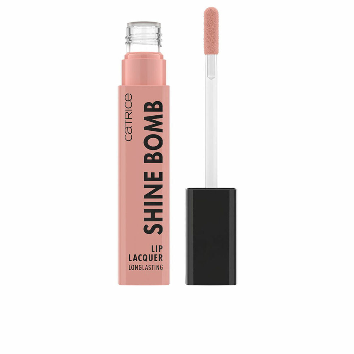Flydende læbestift Catrice Shine Bomb Beige Nº 010 French Silk Nº 010-French Silk 3 ml makeup-emballage