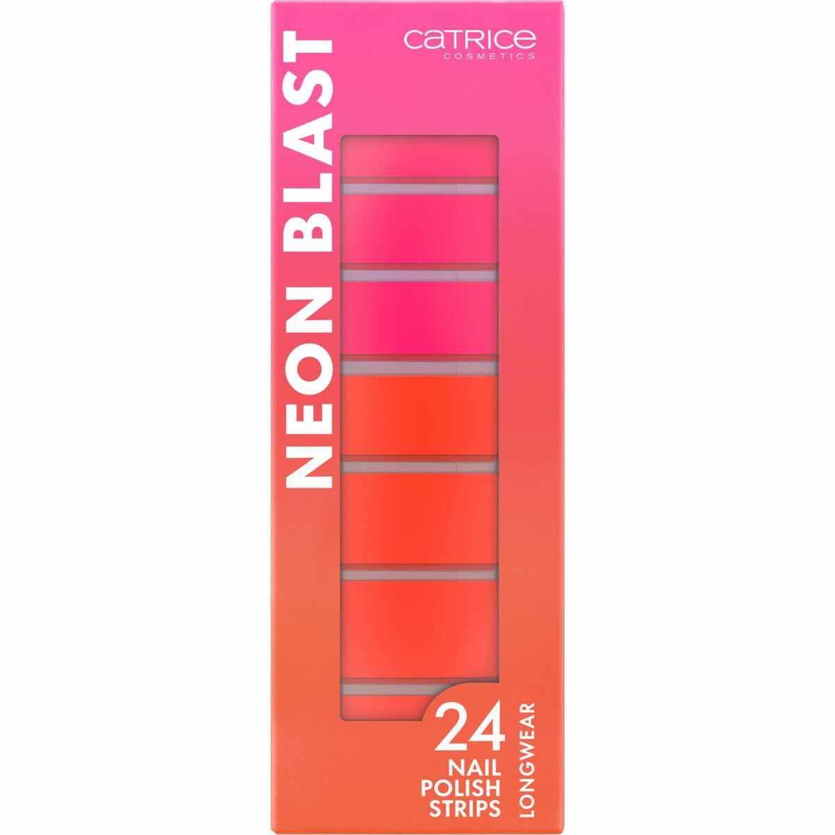 Neglelakker Catrice Neon Blast Nº 020 Neon thunder 24 enheder produktemballage