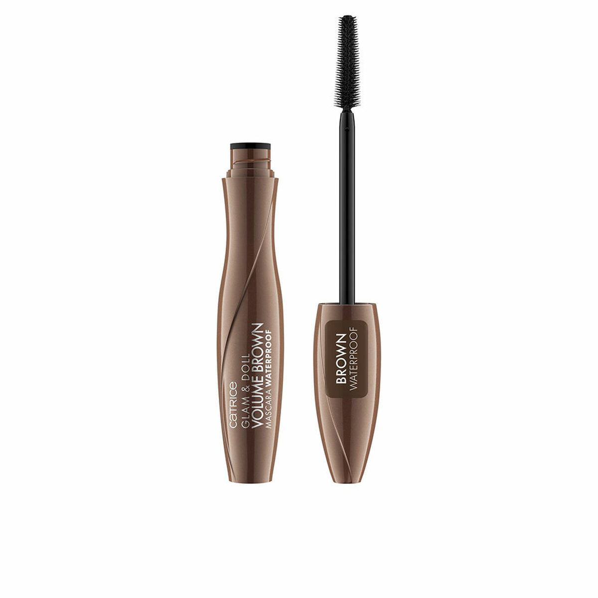 Falske øjenvipper Catrice GLAM DOLL Brown 10ml produktemballage
