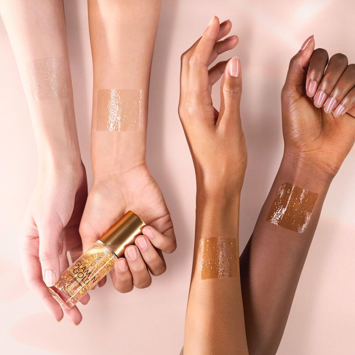 Make-up sæt Catrice GLAM I GULD til Damer produktemballage