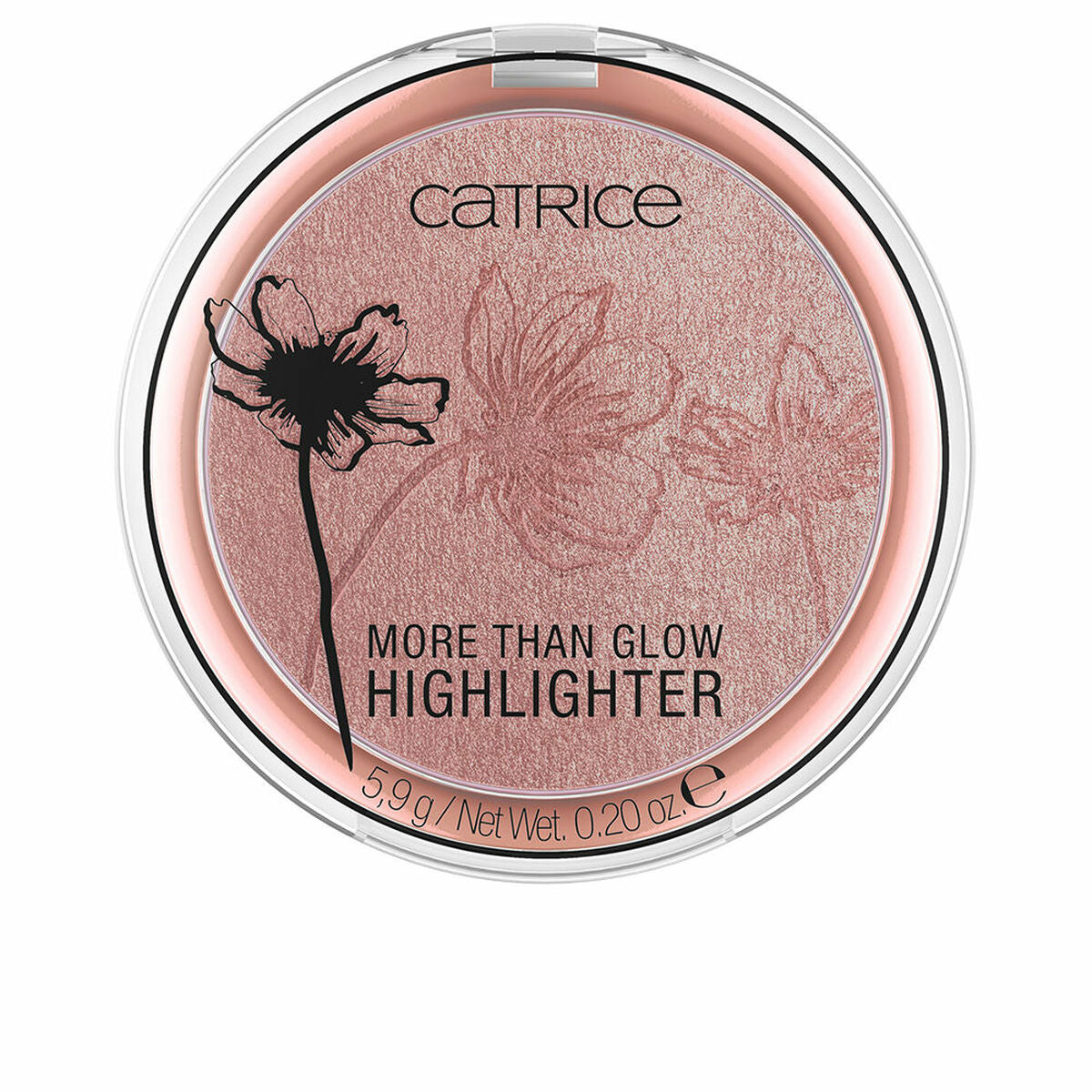 Highlighter Catrice MORE THAN GLOW Nº 040-Absolute Blushin' Bright makeup-emballage