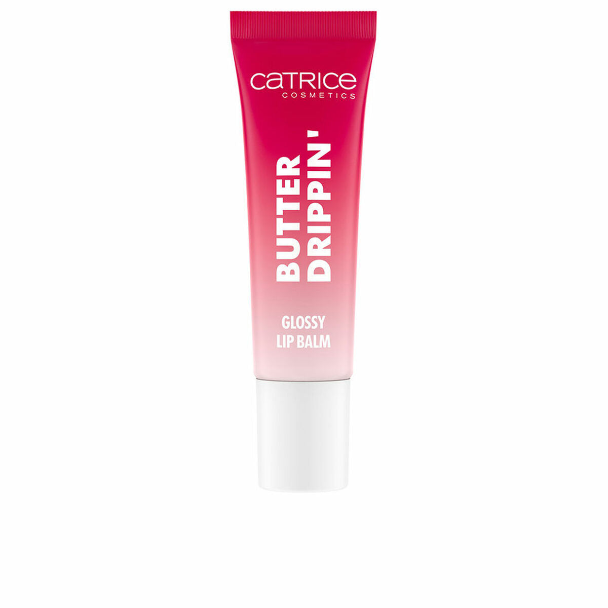 Farvet læbepomade Catrice BUTTER DRIPPIN' GLOSSY Nº 050-Cherry Delicious 10 ml til kvinder hudplejeemballage