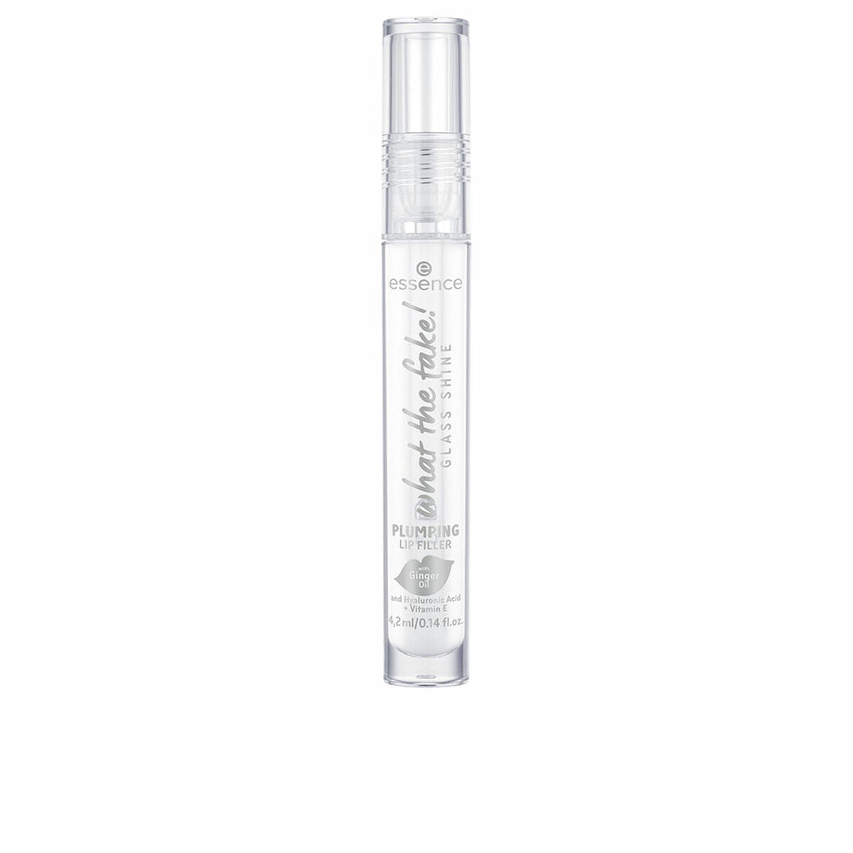 Lipgloss Essence WHAT THE FAKE! Nº 01-Oh So Glassy 4,2 ml produktemballage 4,2 ml