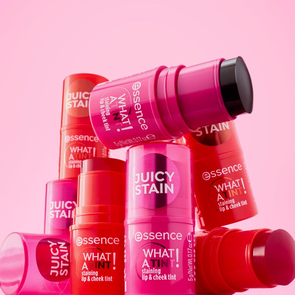 Læbestift Essence HVAD EN TINT! 5 g makeup emballage