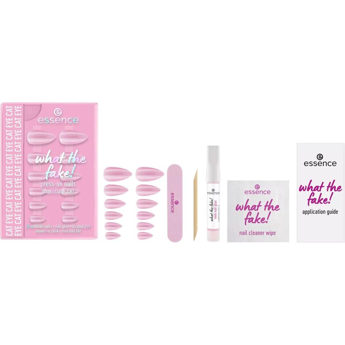 Neglelak Essence WHAT THE FAKE! produkt emballage