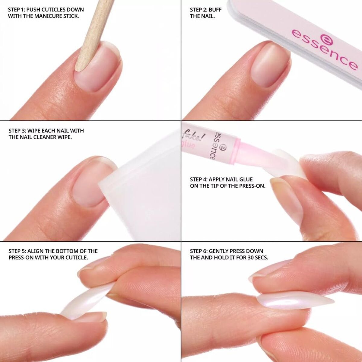 Neglelak Essence WHAT THE FAKE! produkt emballage