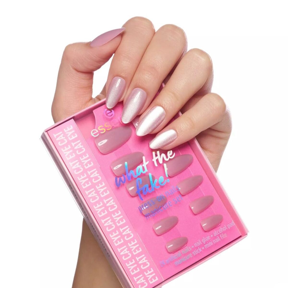 Neglelak Essence WHAT THE FAKE! produkt emballage