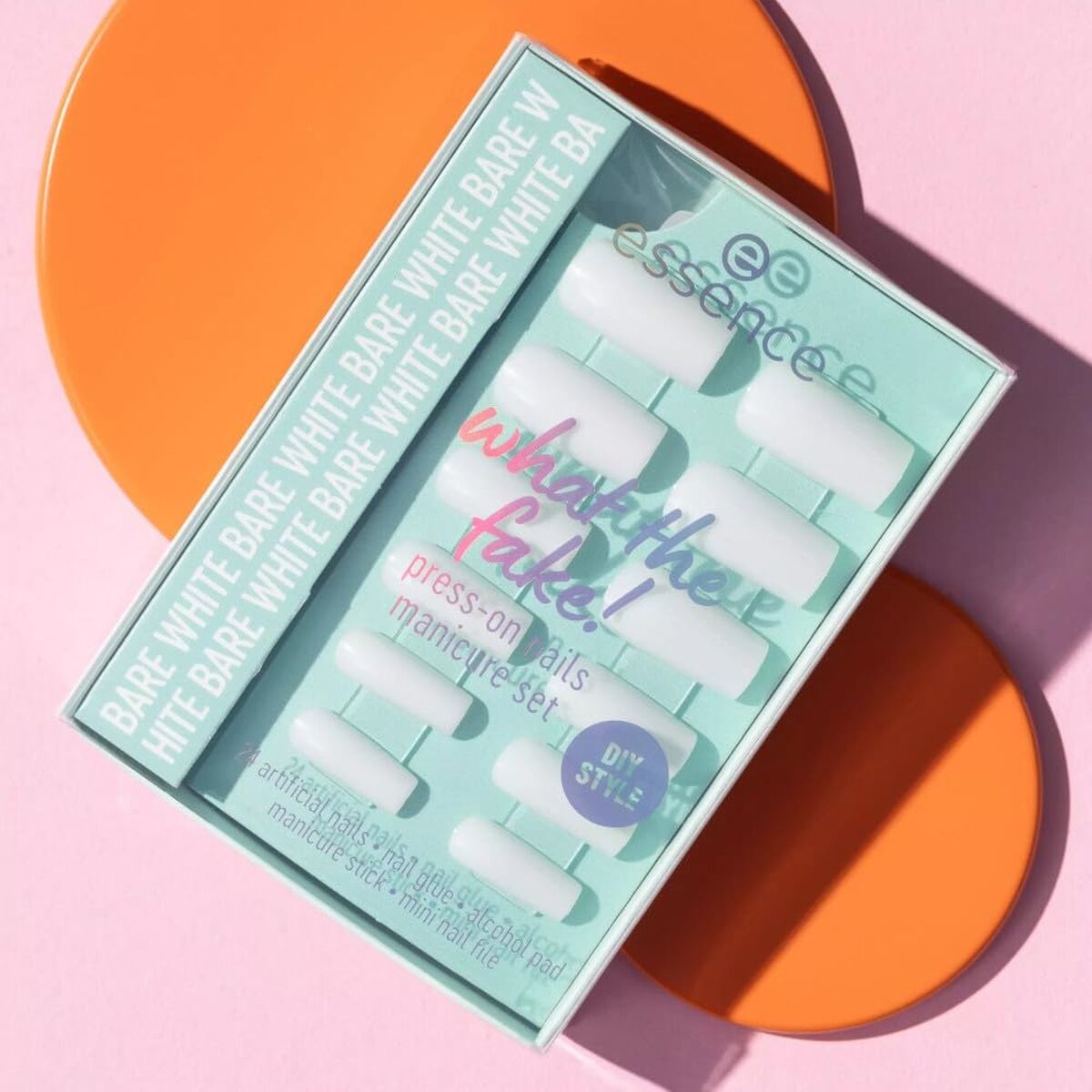 Neglelak Essence WHAT THE FAKE! produkt emballage