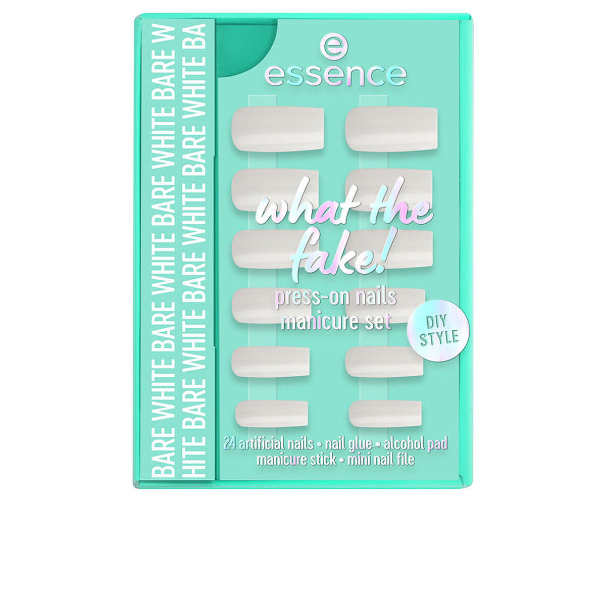 Neglelak Essence WHAT THE FAKE! produkt emballage