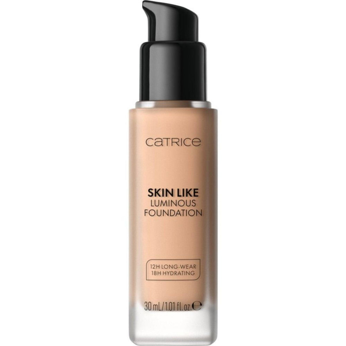 Catrice, Skin Like Luminous Foundation, Waterproof, Hydrating & Illuminating, Liquid Foundation, 020N, 30 ml