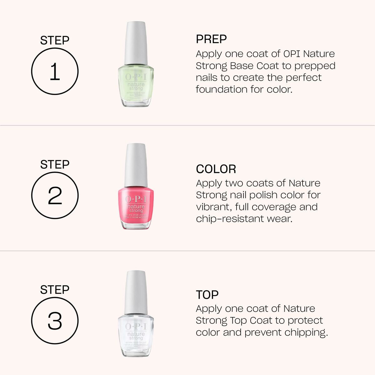 Facial Corrector Opi Nature Strong A Bloom With A View 15 ml produktemballage