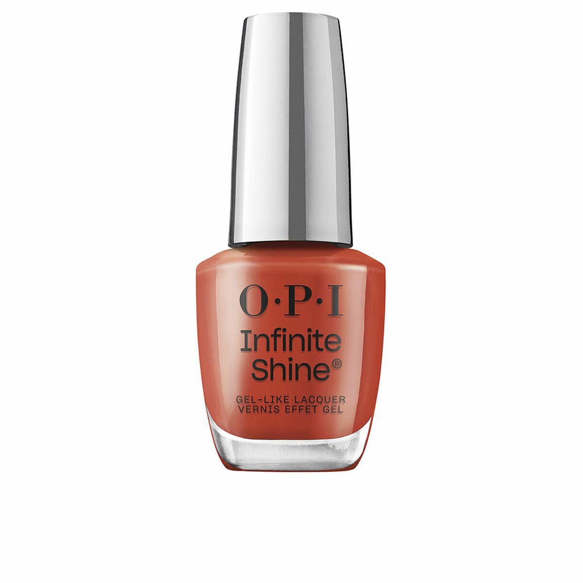 Gel neglelak Opi INFINITE SHINE Fuld af Glambition 15 ml hudplejeemballage