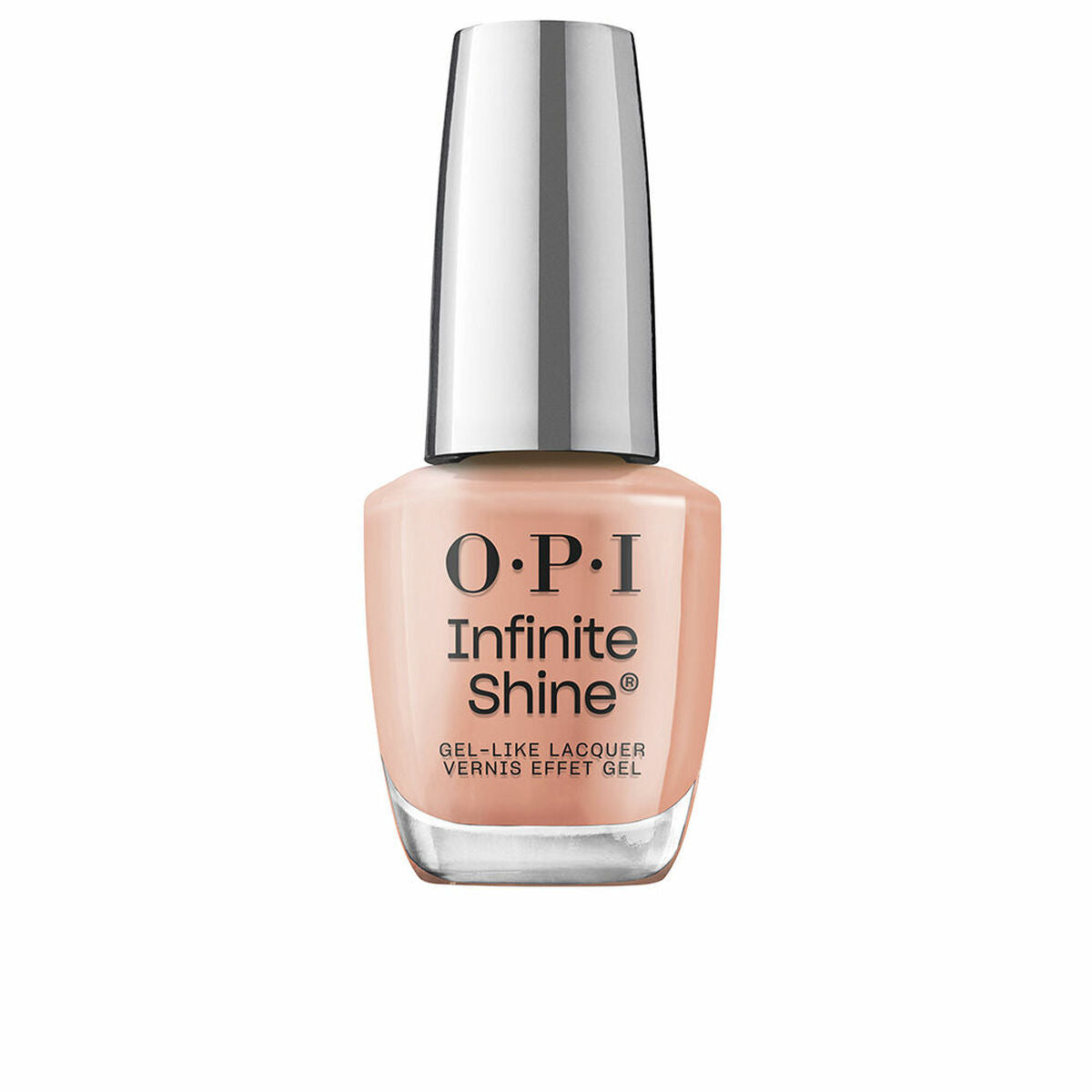 Gel neglelak Opi INFINITE SHINE On a mission 15 ml hudplejeemballage