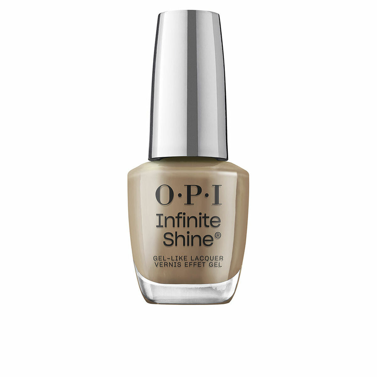 Gel neglelak Opi INFINITE SHINE Livin' La Vida Mocha 15 ml hudplejeemballage