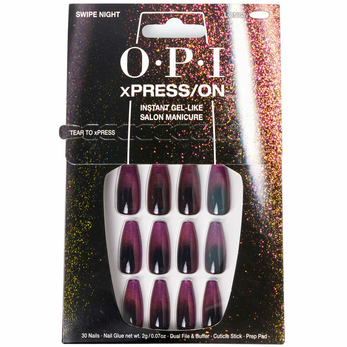 Falske negle Opi #Swipe Night Swipe Night 30 Pieces produktemballage