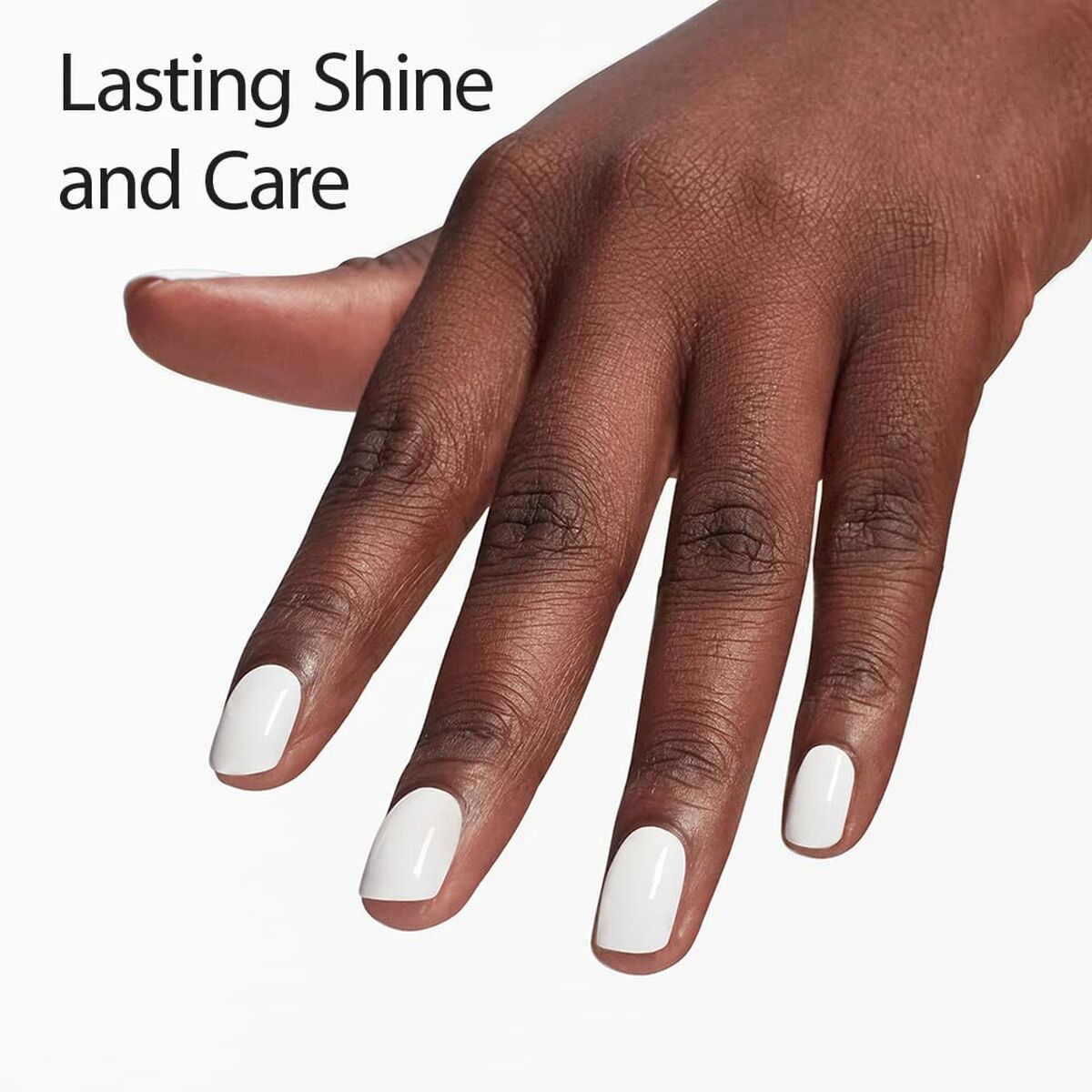 Neglelak Opi Nail Envy Alpine snow 15 ml Nail Hardener produktemballage