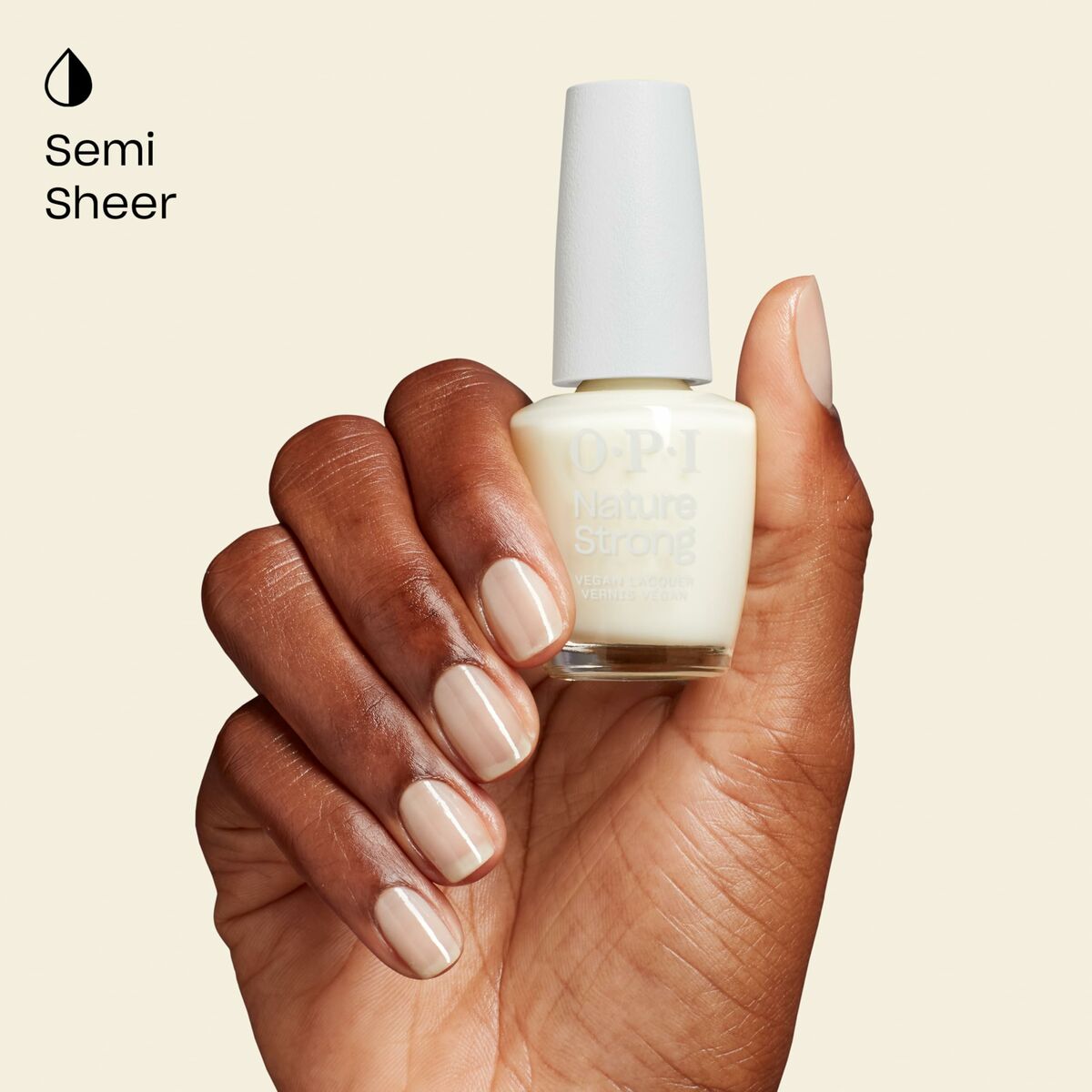 Hydrating Cream Opi NATURE STRONG Cauliflower Power 15 ml hudplejeemballage