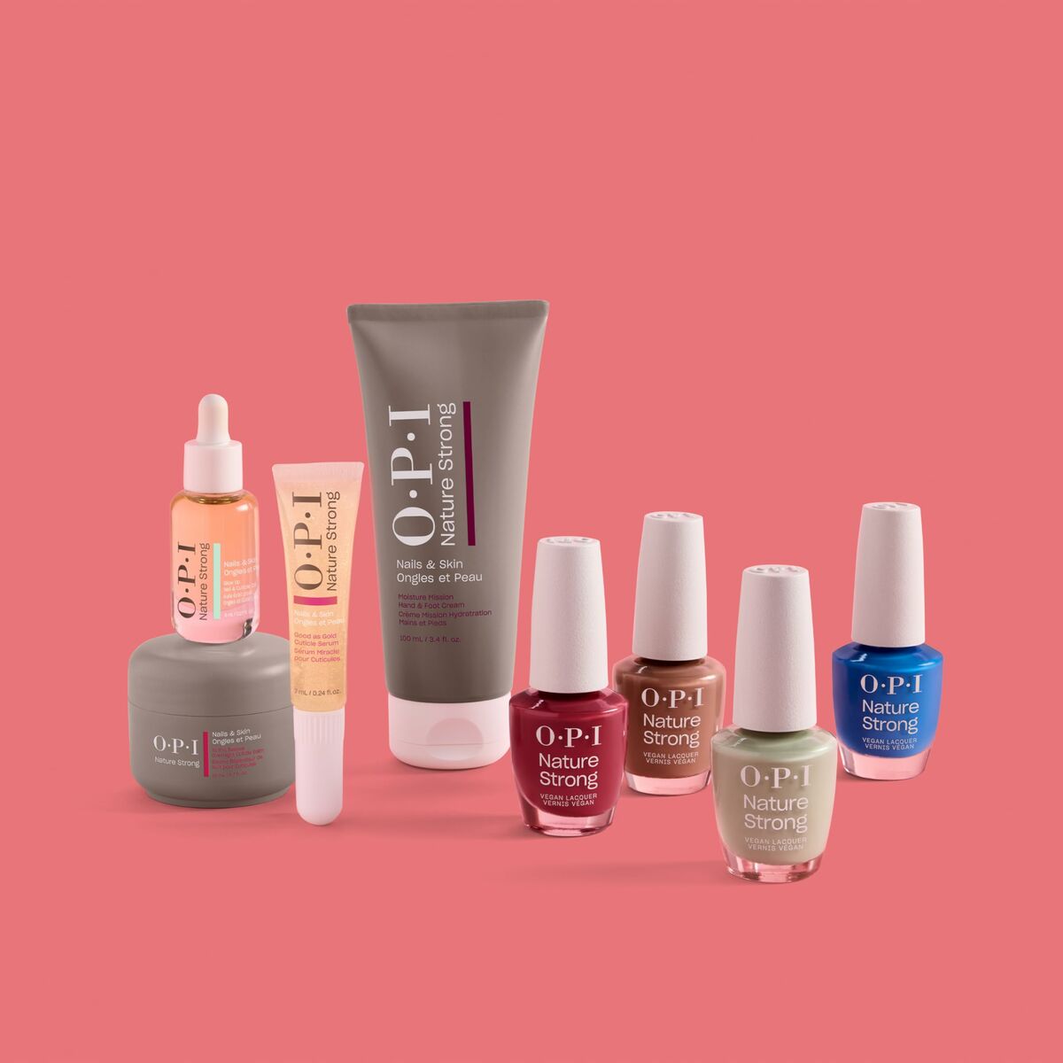 Hydrating Cream Opi NATURE STRONG Make my Bark on the World 15 ml hudplejeemballage