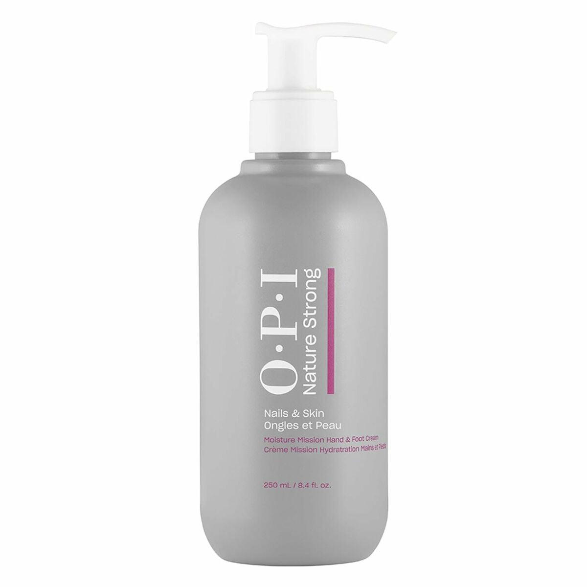 Hånd- og fodcreme Opi NATURE STRONG 250 ml hudplejeemballage