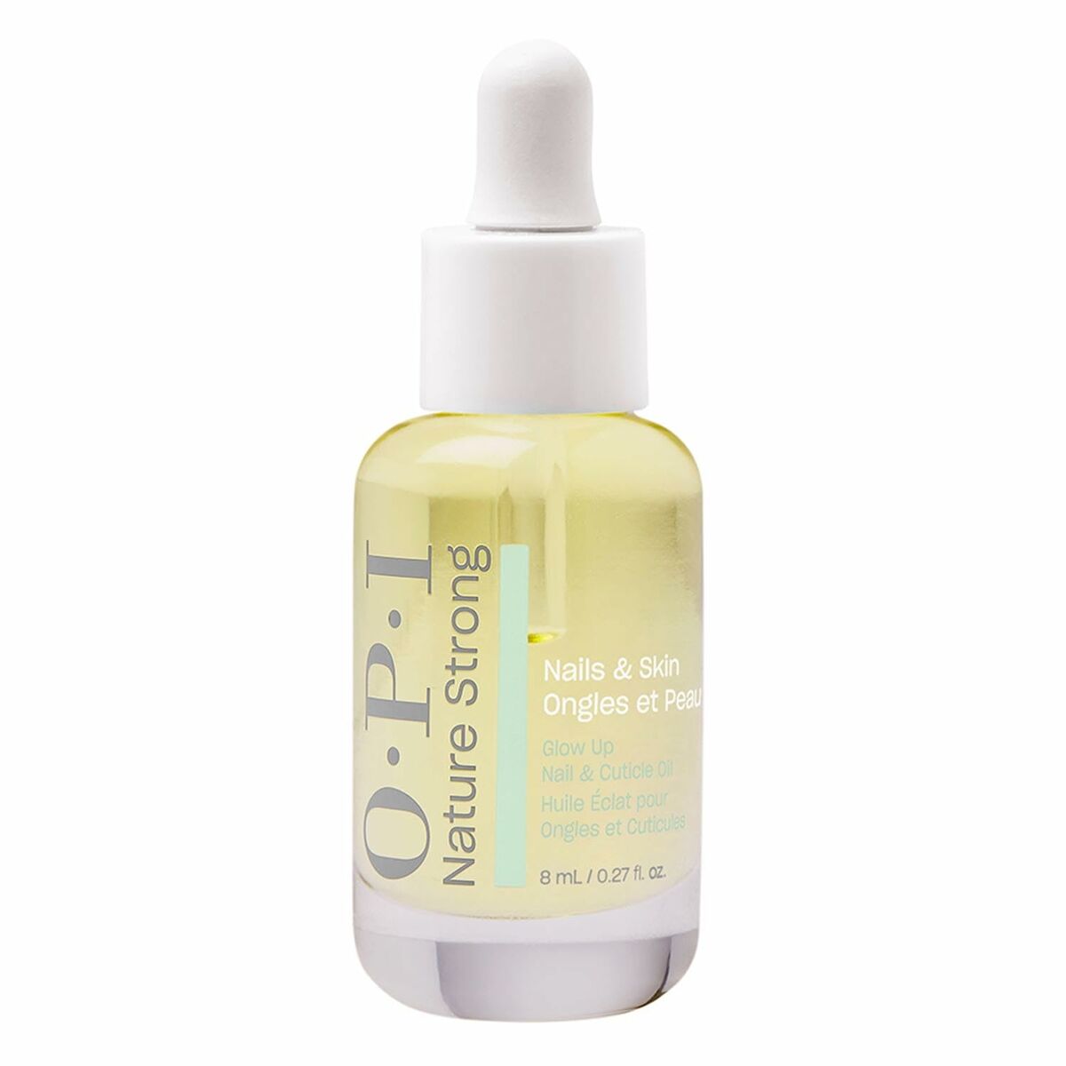 Negleolie Opi NATURE STRONG 8 ml produktemballage