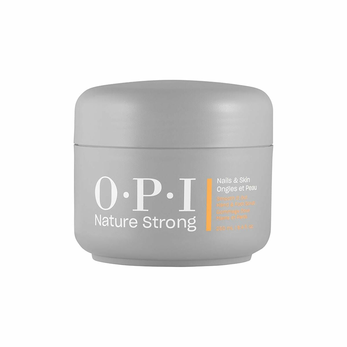 Exfoliating Hand Cream Opi NATURE STRONG 250 ml hudplejeemballage