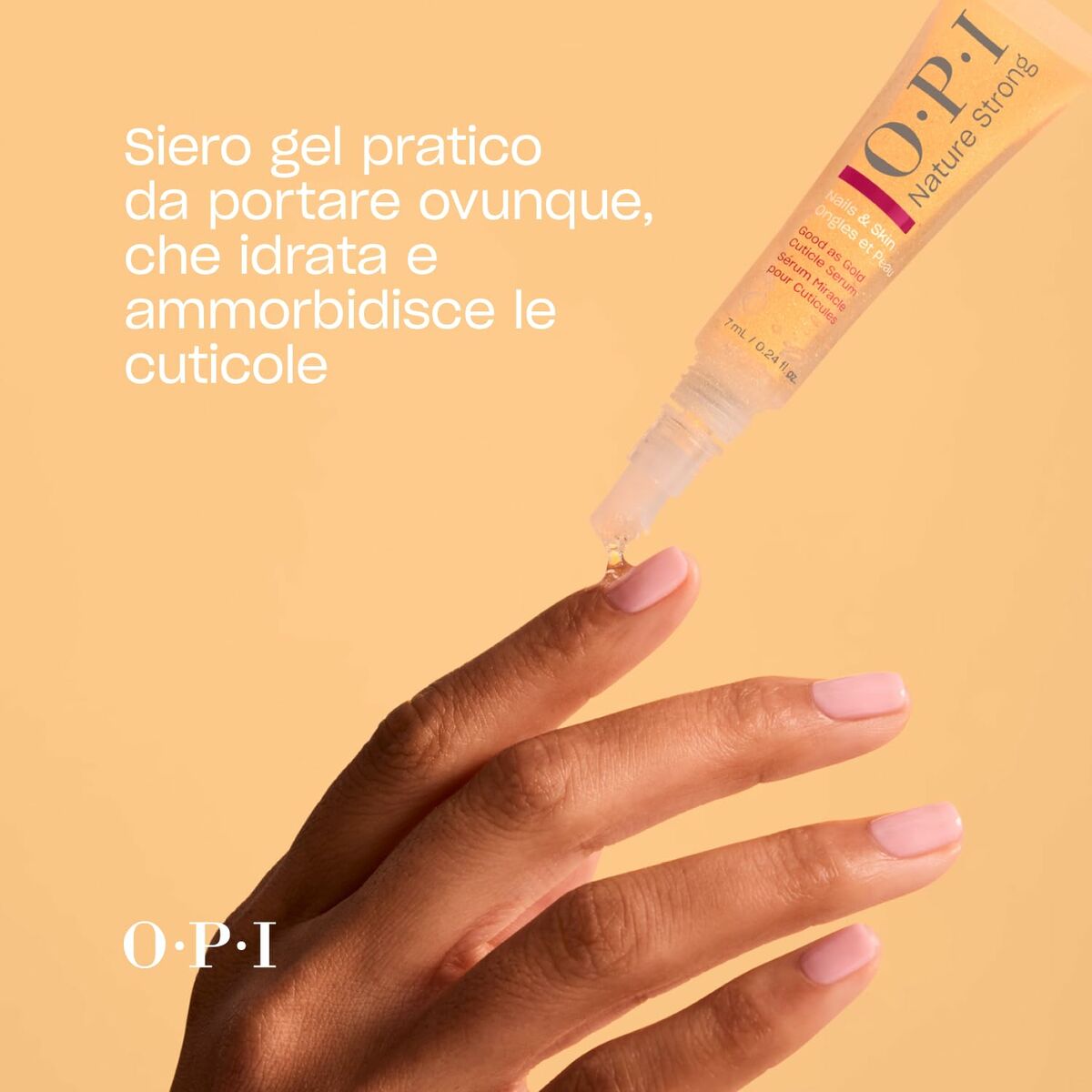 Fugtgivende Serum Opi NATURE STRONG 7 ml serumflaske