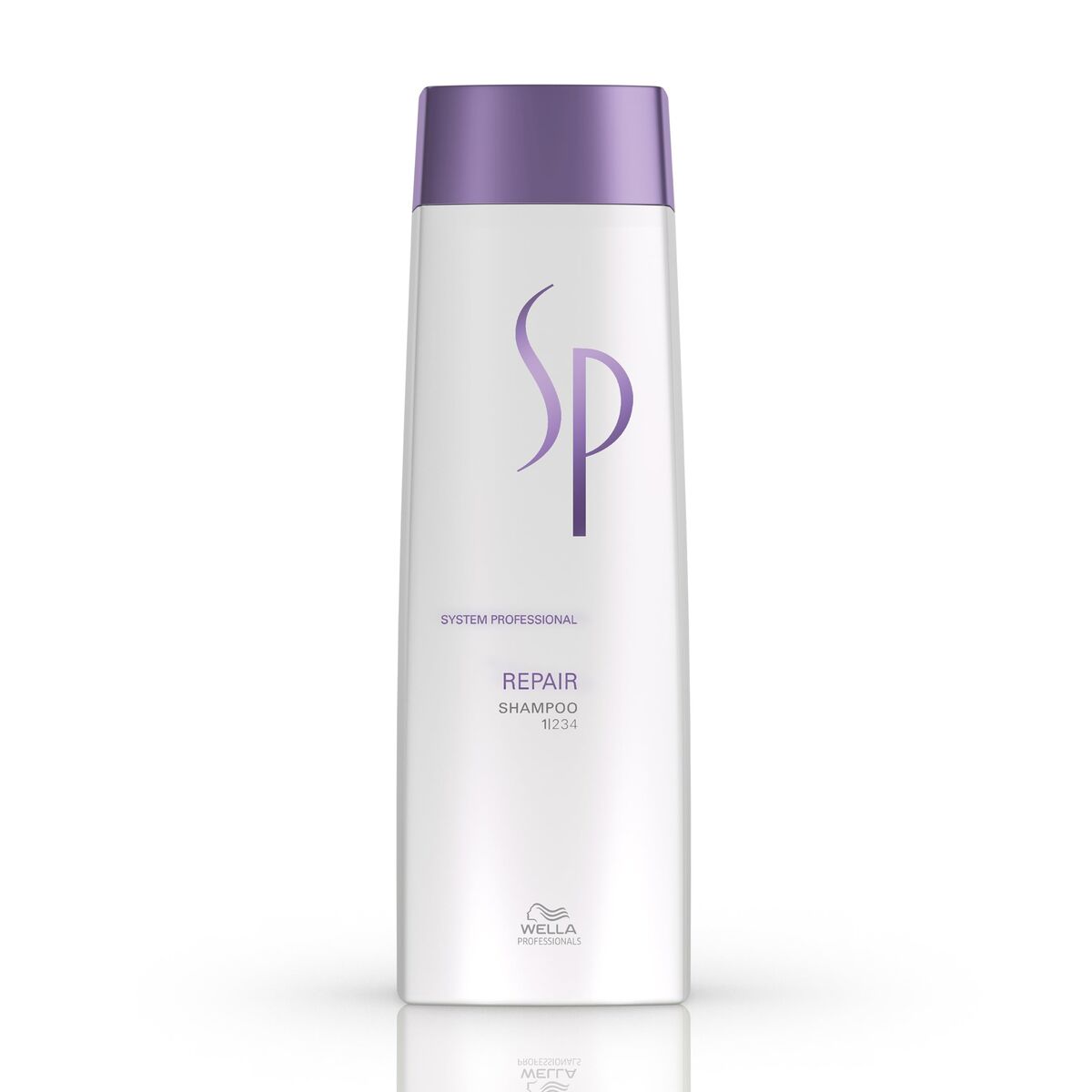 Shampoo Wella SP Repair 250 ml til kvinder shampooflaske