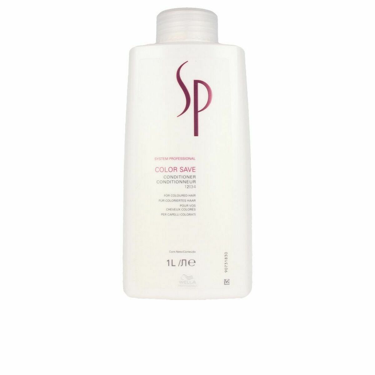 Shampoo Wella 1 L til kvinder shampooflaske