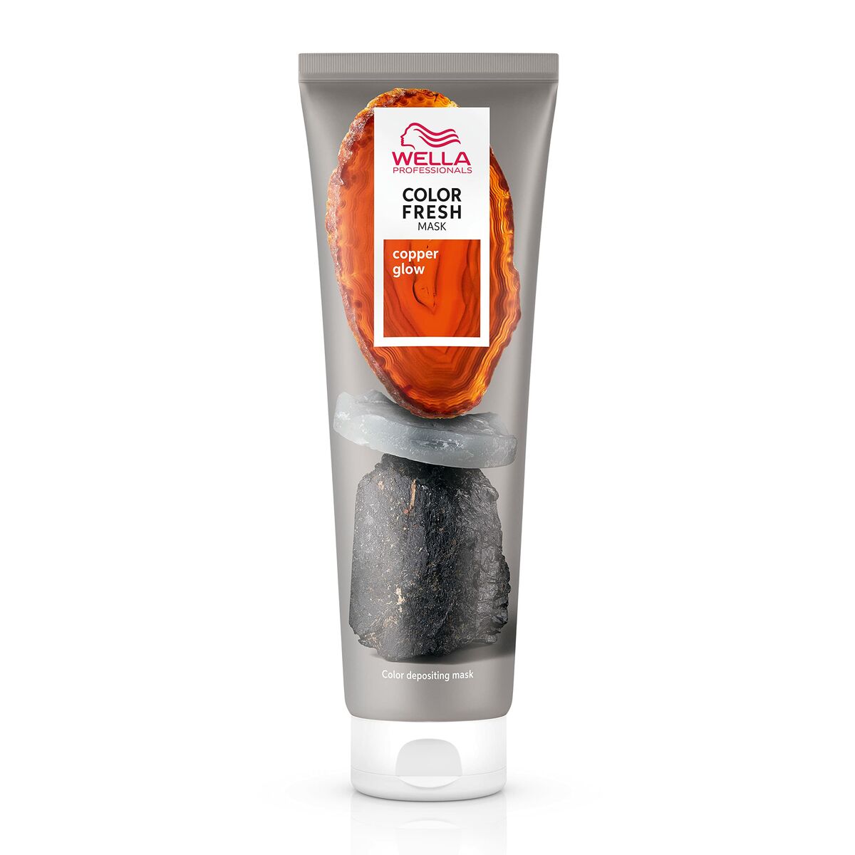 Farve pigment maske Wella Color Fresh Orange Copper 150 ml til kvinder maske emballage