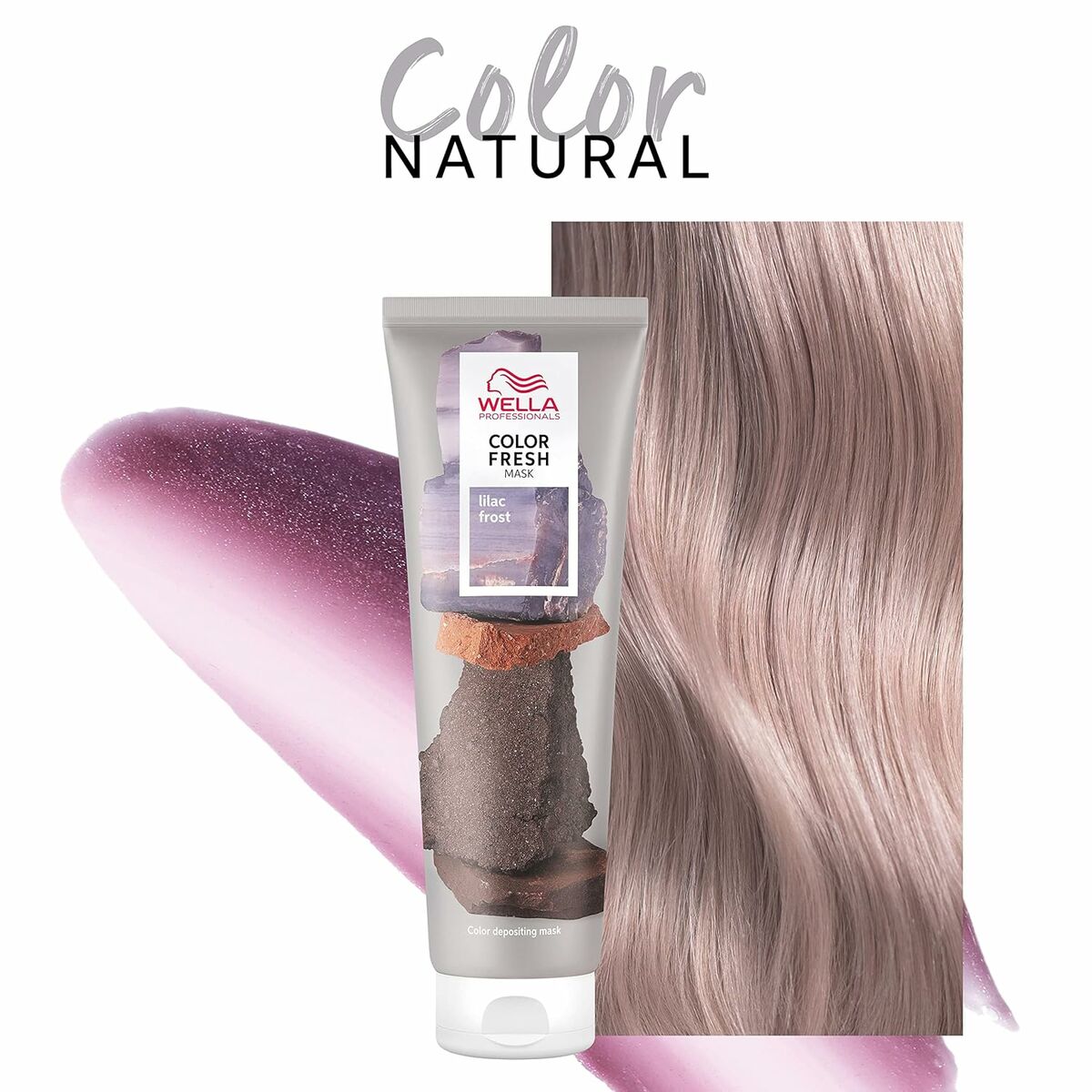 Hårmaske Wella COLOR FRESH 150 ml til kvinder hårmaske emballage