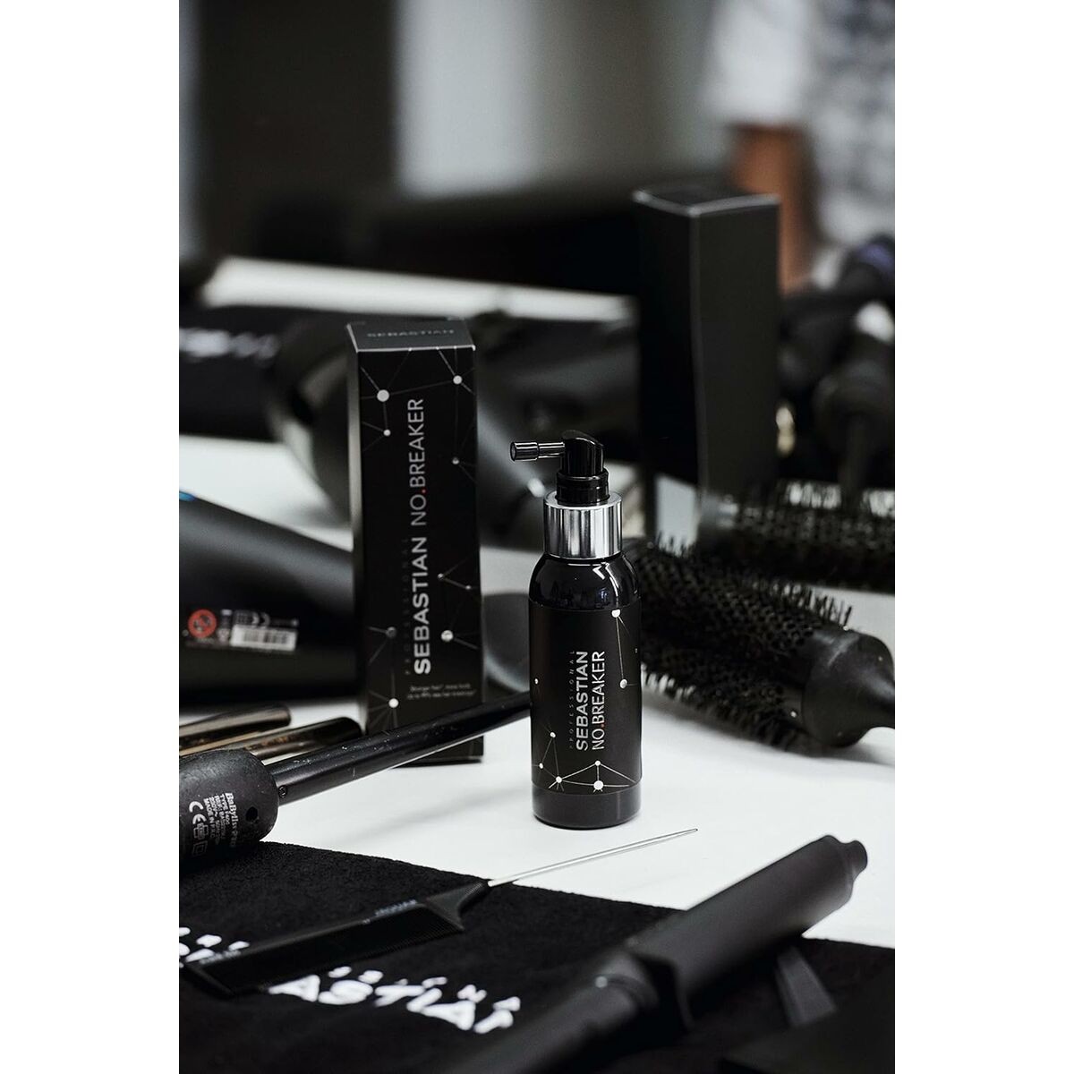 Hold Spray Sebastian NO.BREAKER 100 ml Anti-Breakage produktemballage