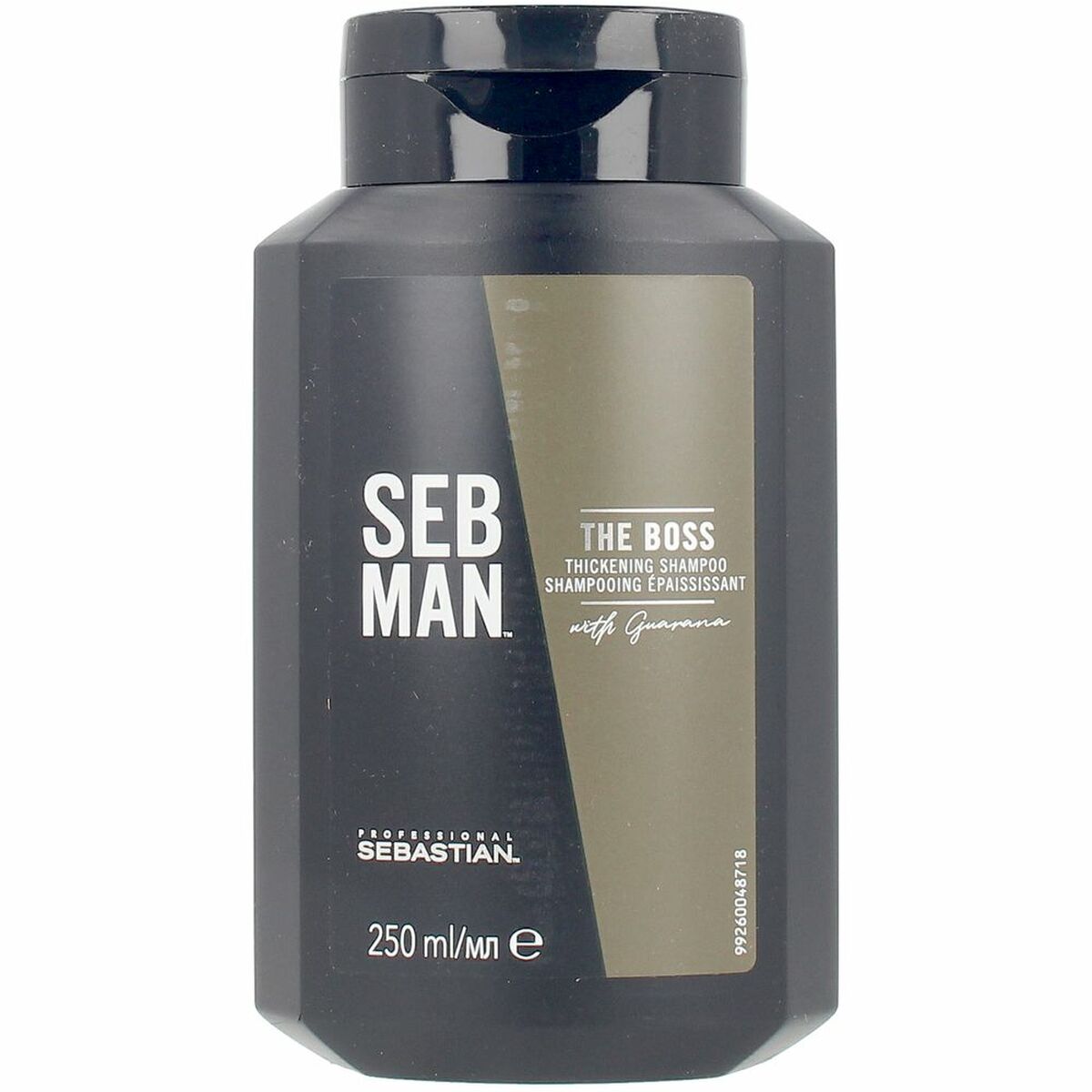 Shampoo Seb Man THE BOSS 250 ml shampooflaske