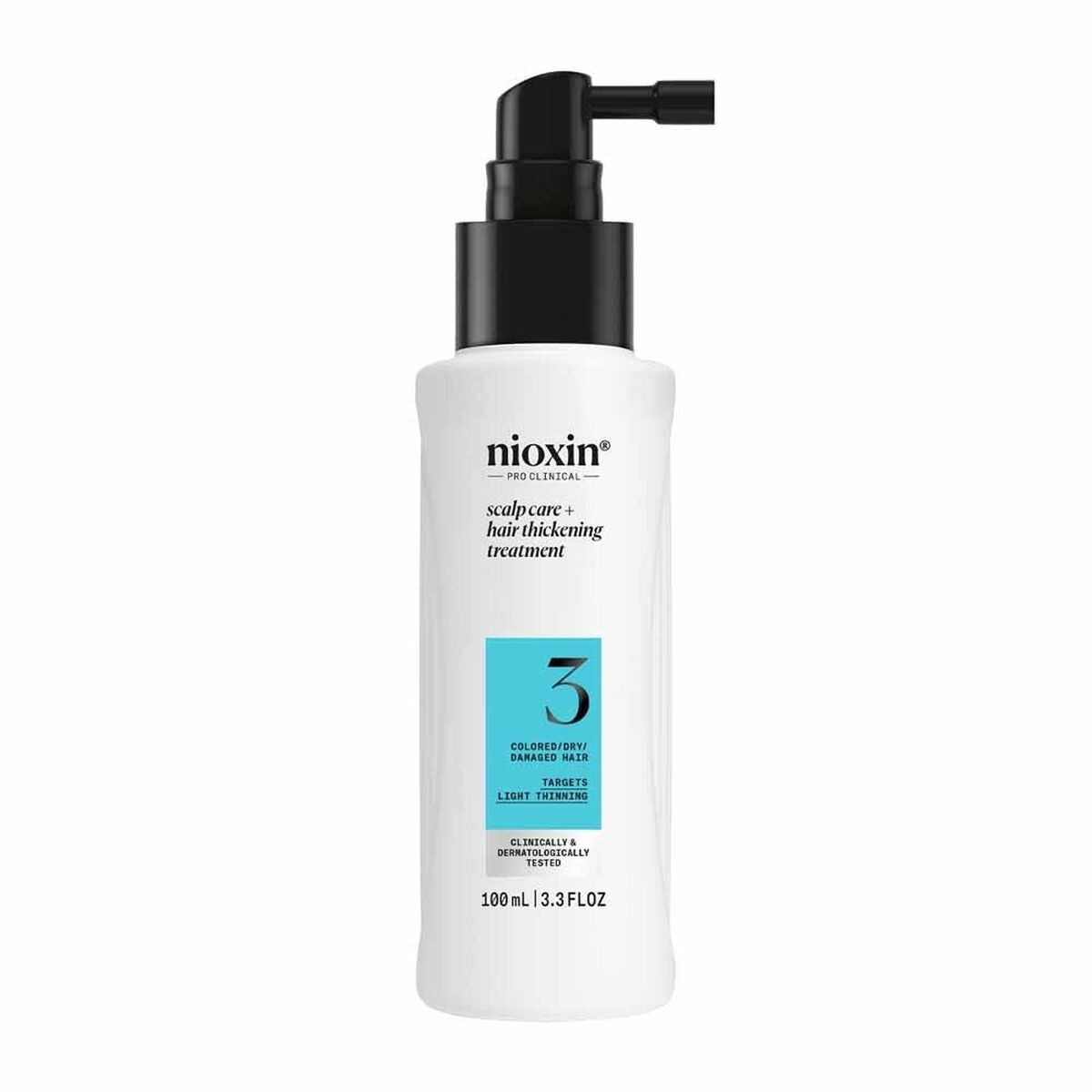 Hårgenopbygningspleje Nioxin produktemballage