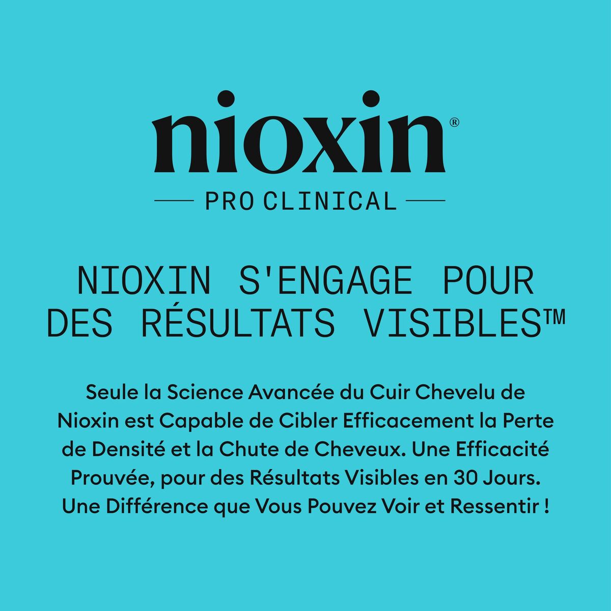 Hårgenopbygningspleje Nioxin produktemballage