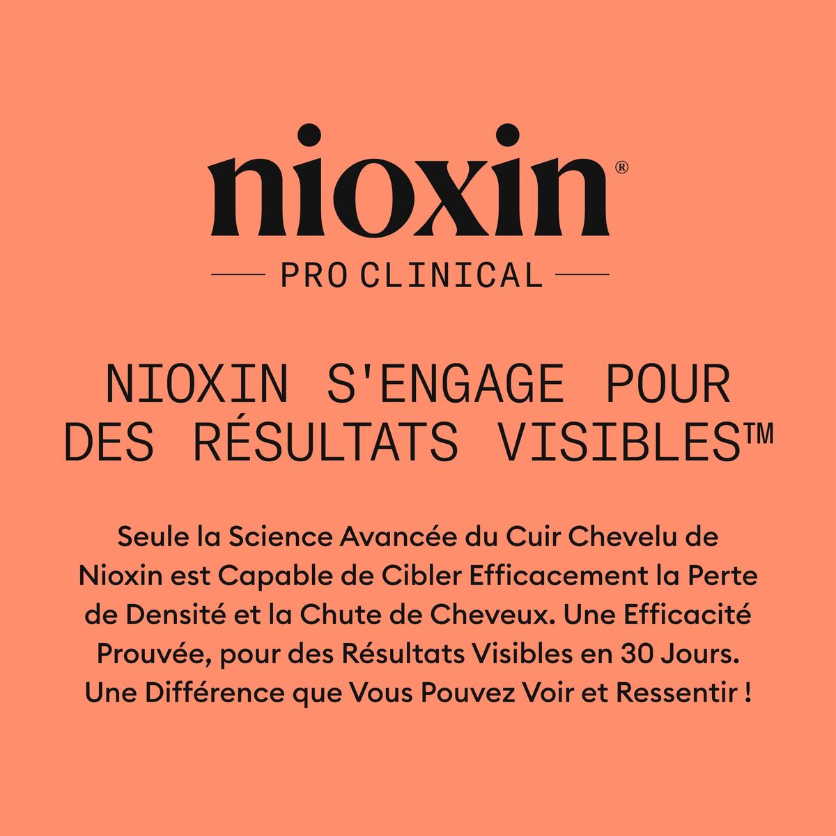Hårgenopbygningspleje Nioxin produktemballage