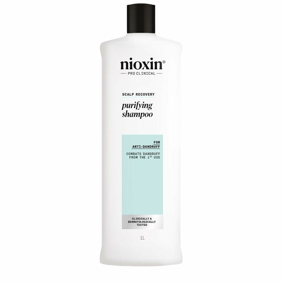 Anti-skælshampoo Nioxin SCALP RECOVERY 1 L shampooflaske
