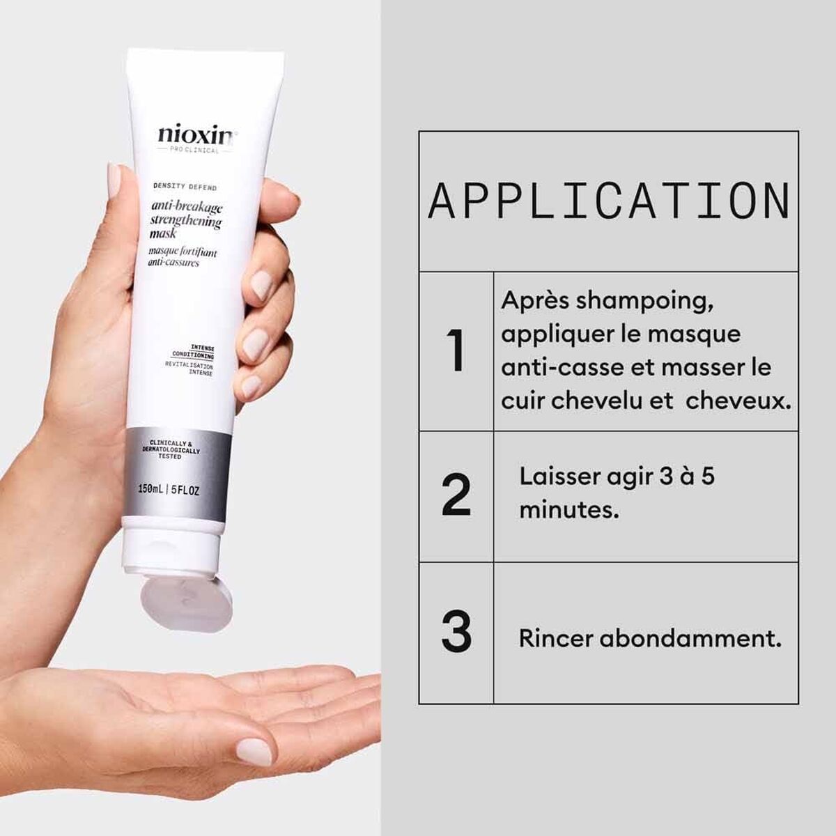 Hårmaske Nioxin Deep Protect Repair 150 ml hårmaske emballage