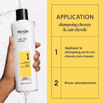 Shampoo Nioxin 300 ml shampooflaske