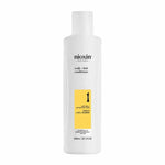 Shampoo og balsam Nioxin shampooflaske