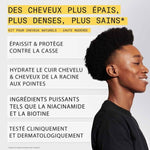 Shampoo og balsam Nioxin shampooflaske