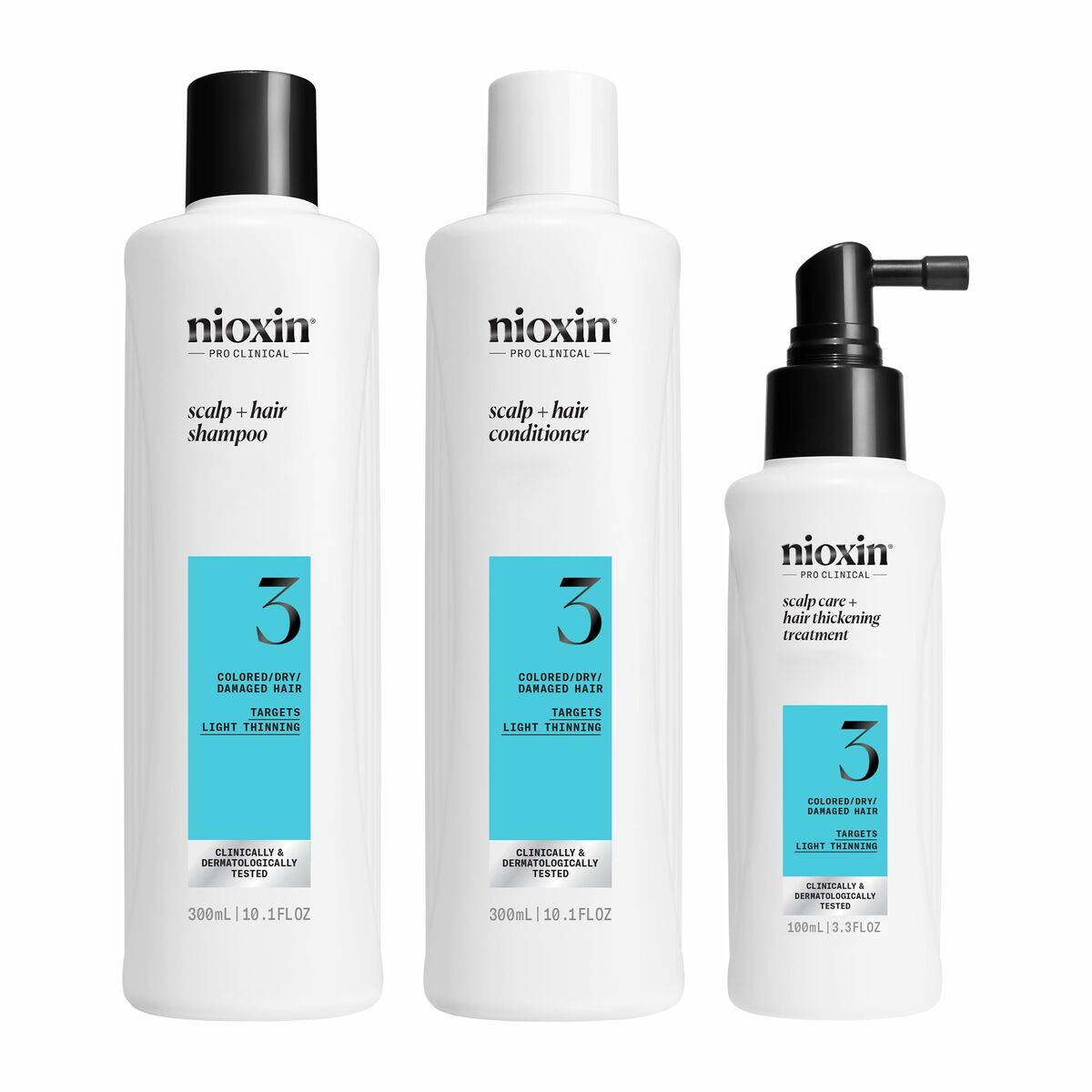 Hair Reconstruction Care Nioxin 3 produktemballage