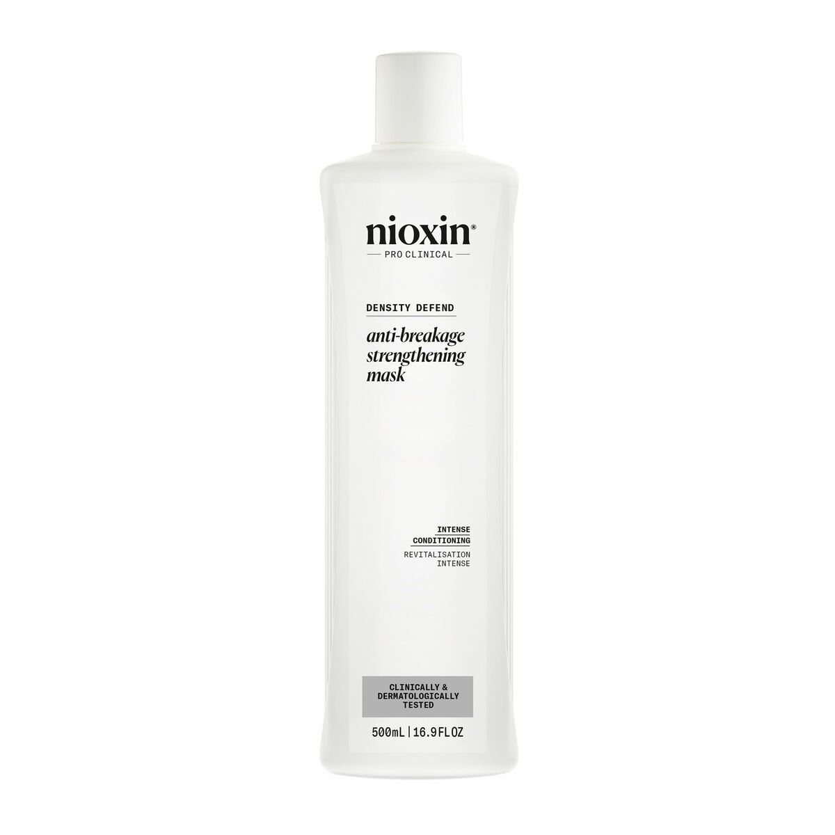 Hårmaske Nioxin DENSITY DEFEND 500 ml til kvinder hårmaske emballage