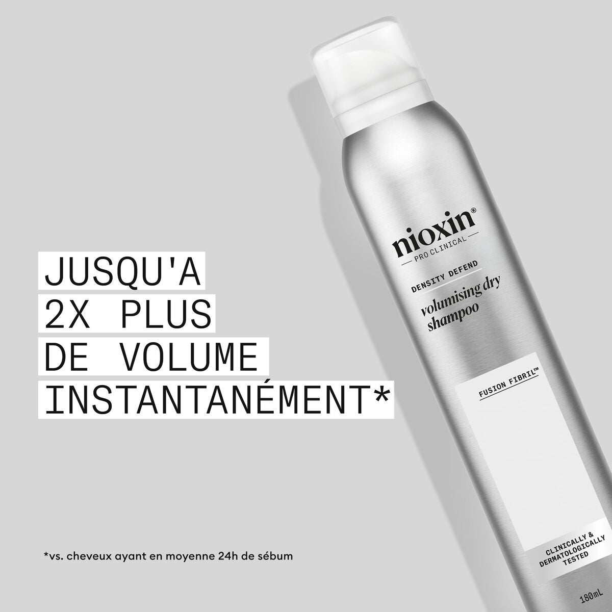 Tørshampoo Nioxin 180 ml shampooflaske