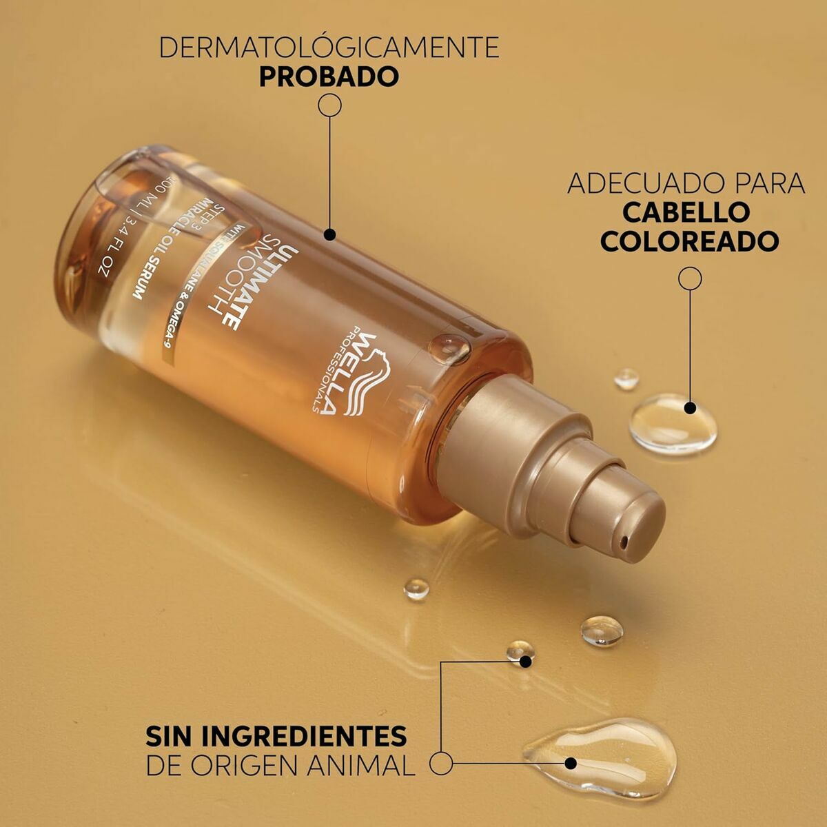 Hårmaske Wella ULTIMATE SMOOTH 100 ml hårmaske emballage