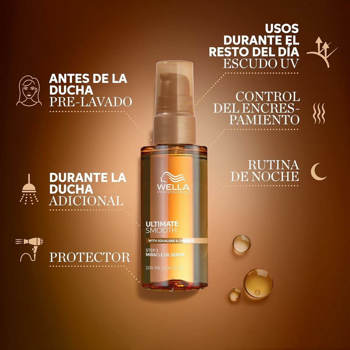 Hårmaske Wella ULTIMATE SMOOTH 30 ml hårmaske emballage