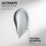 Hårmaske Wella ULTIMATE SMOOTH 150 ml til kvinder hårmaske emballage